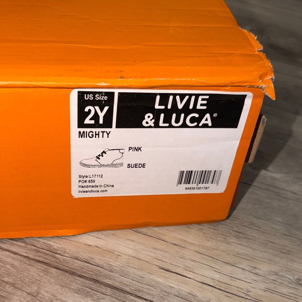 Livie & Luca Hot Pink Suede Zip Sneakers - Picture 3 of 3